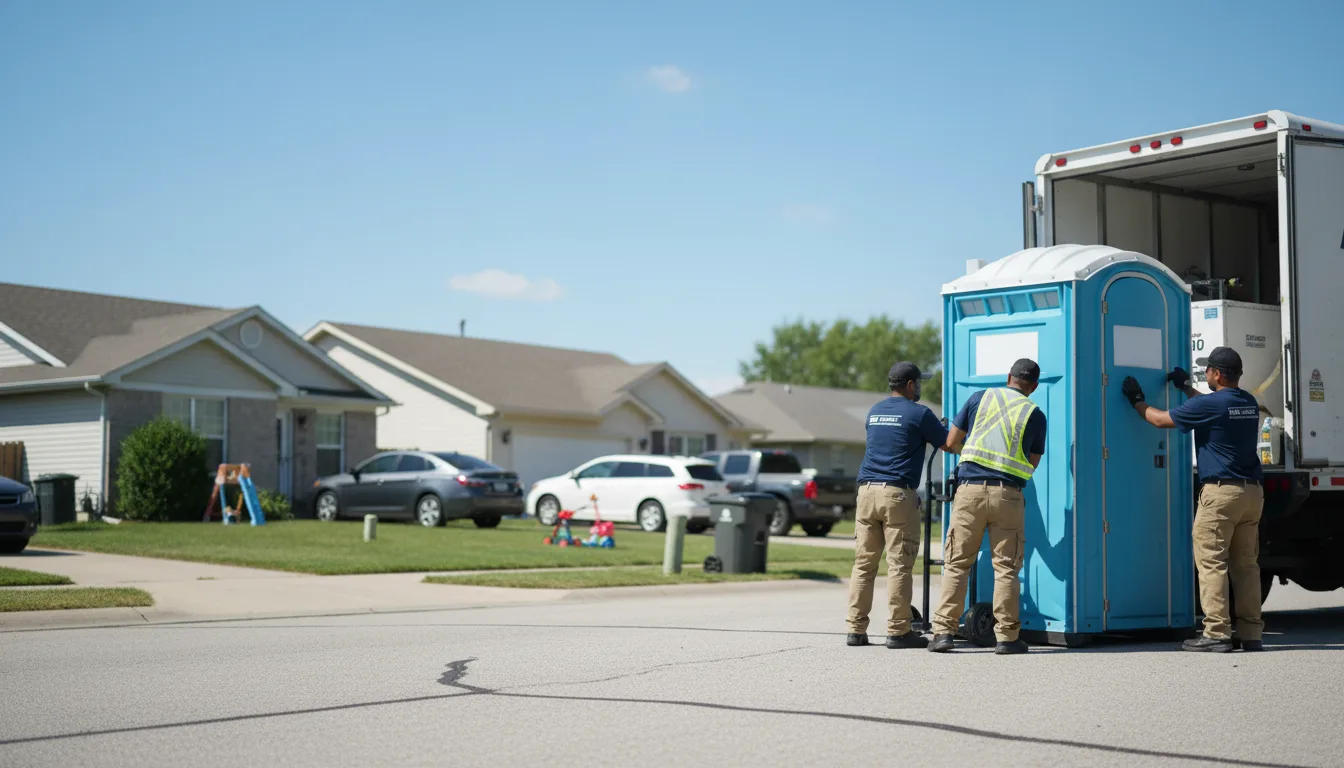 Standard Porta Potty Rentals in Rochester, IL near me